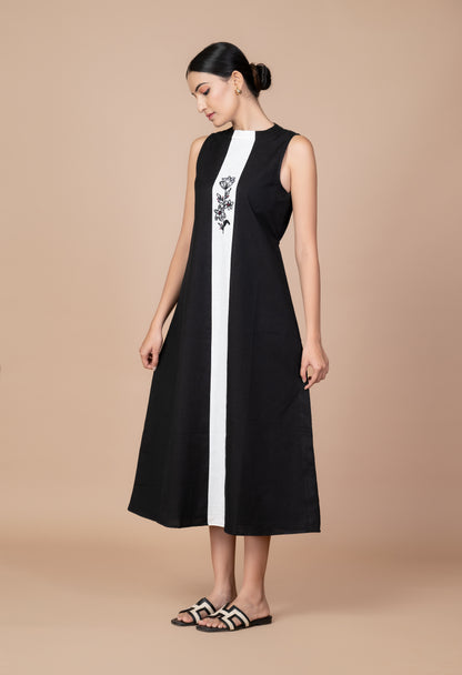 Rogan A Line Dress - Black