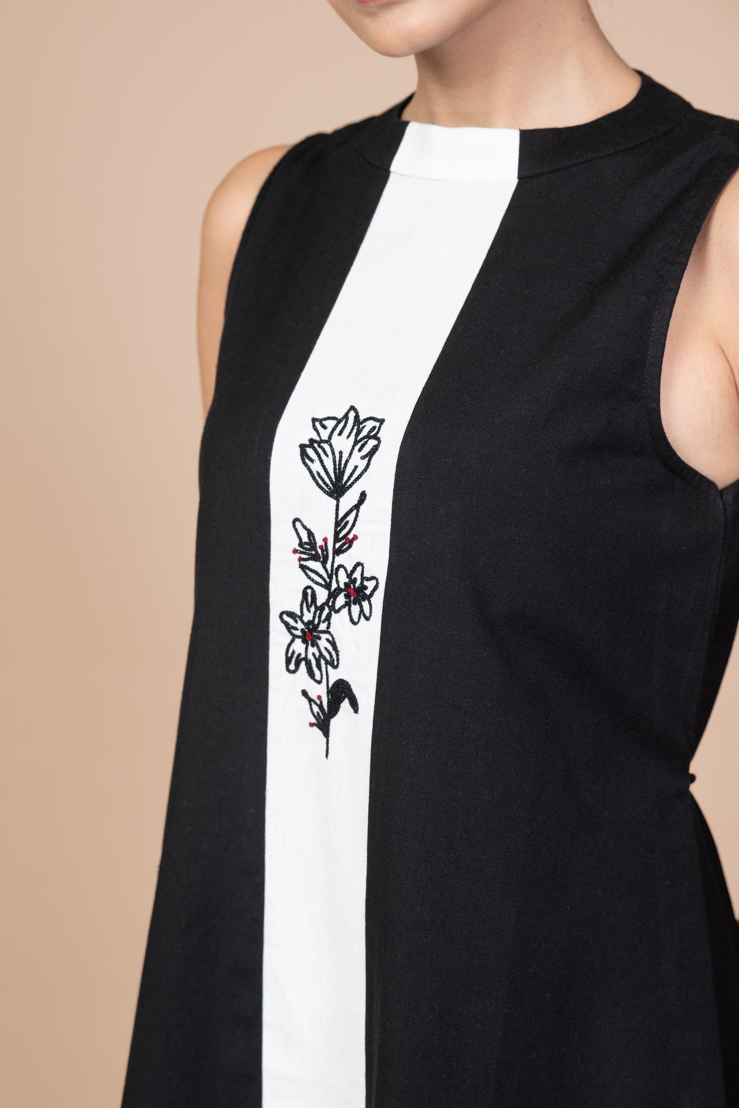 Rogan A Line Dress - Black