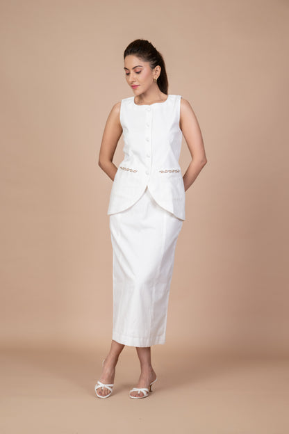 Pangong Top - White